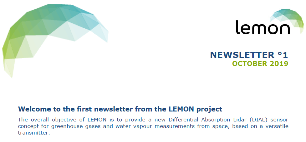 First Newsletter from the LEMON project